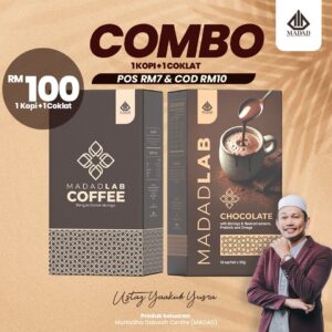 Pakej Combo : 1 Kopi + 1 Coklat