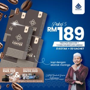 5 Kotak Kopi RM189